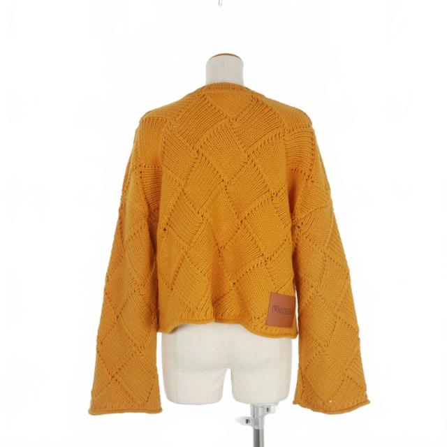 【中古】ジェイダブリューアンダーソン JWアンダーソン J.W.ANDERSON ダイヤ柄 クロップドニット セーター XS/S