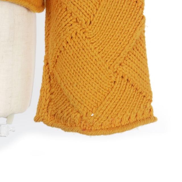 【中古】ジェイダブリューアンダーソン JWアンダーソン J.W.ANDERSON ダイヤ柄 クロップドニット セーター XS/S