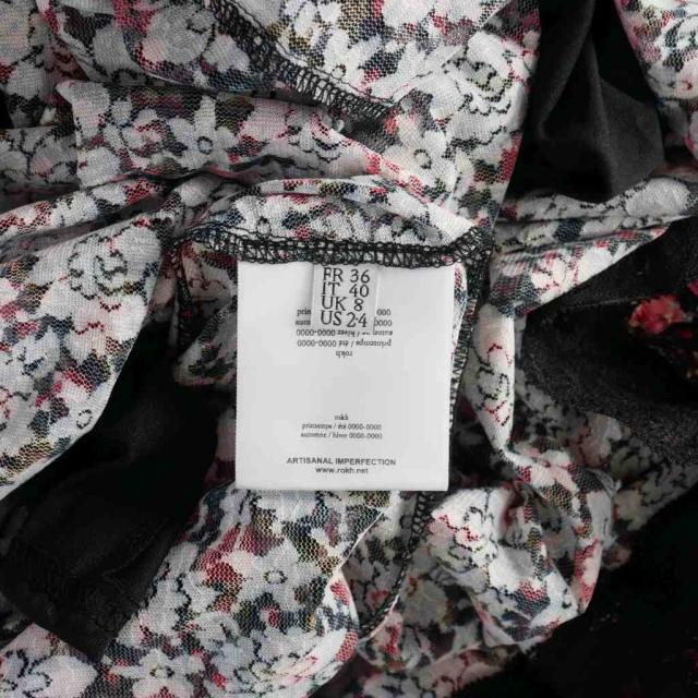 中古】ロク ロック rokh 花柄 レース キャミワンピース ドレス 40  