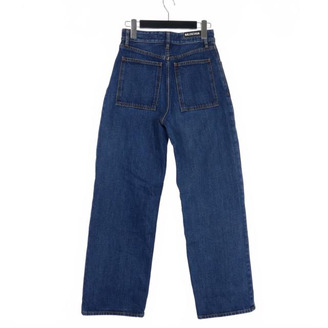 中古】バレンシアガ BALENCIAGA 2020 Straight jeans ハイウエスト