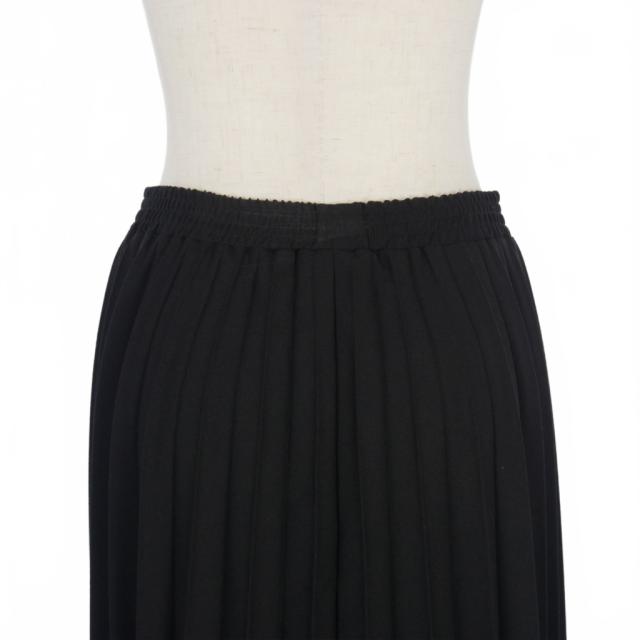 【中古】ヴェトモン ベトモン VETEMENTS プリーツ スカート ロゴ ミディ丈 S ブラック 黒 WA52SK200B レディース 中古】ヴェトモン ベトモン VETEMENTS プリーツ スカート ロゴ ミディ