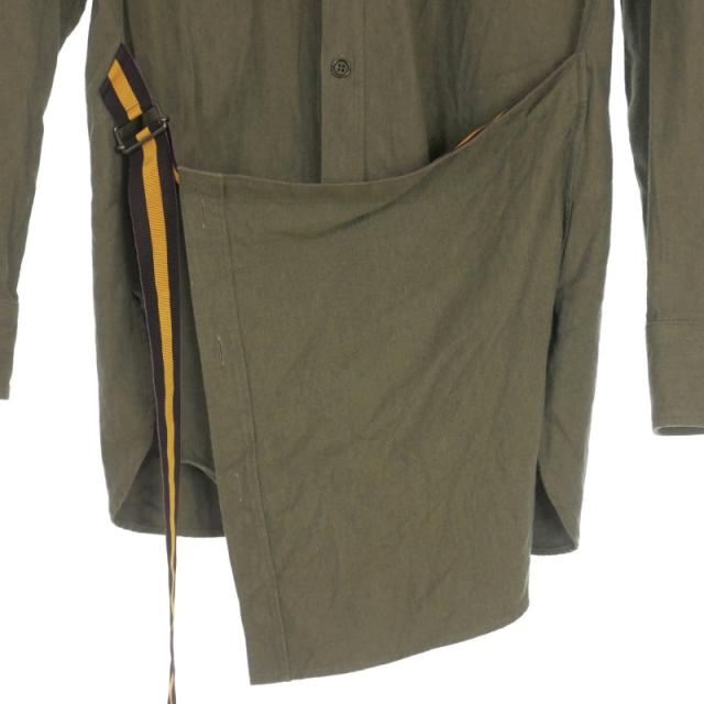 中古】ドリスヴァンノッテン DRIES VAN NOTEN ベルテッド ミリタリー