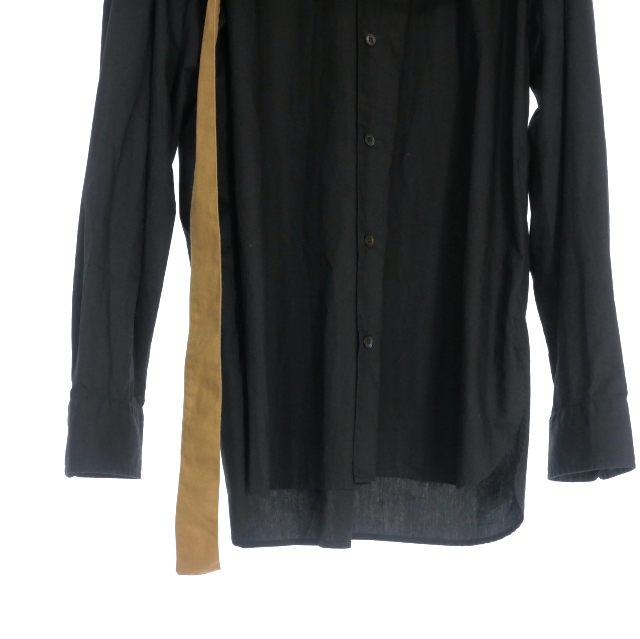 【中古】ドリスヴァンノッテン DRIES VAN NOTEN 23AW CROOM BIS 7118 M.W.SHIRT ベルテッドシャツ トップス 長袖