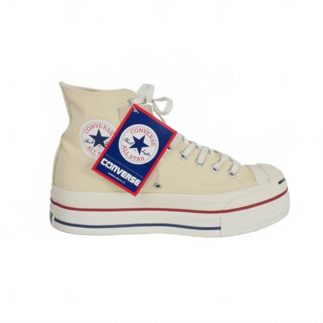 【中古】未使用品 ダブレット doublet × コンバース CONVERSE ジャックパーセル オールスターハイ 28.0cm ホワイト