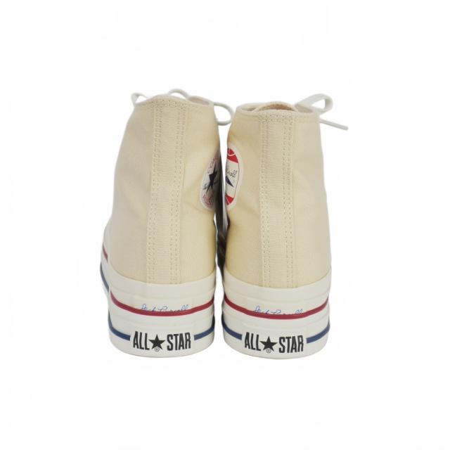 【中古】未使用品 ダブレット doublet × コンバース CONVERSE ジャックパーセル オールスターハイ 28.0cm ホワイト