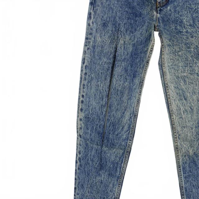 【中古】未使用品 メゾンマルジェラ Maison Margiela 21SS ベルテッド サイドカット デニムパンツ ブリーチ加工 36 中古】未使用品 メゾンマルジェラ Maison Margiela 21SS ベルテッド
