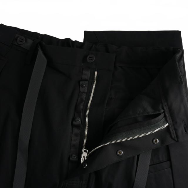 【中古】アクロニウム ACRONYM 23SS schoeller DryskinTM Vent Pant カーゴパンツ M 黒 ブラック ACR-SS-23 P46-DS_6