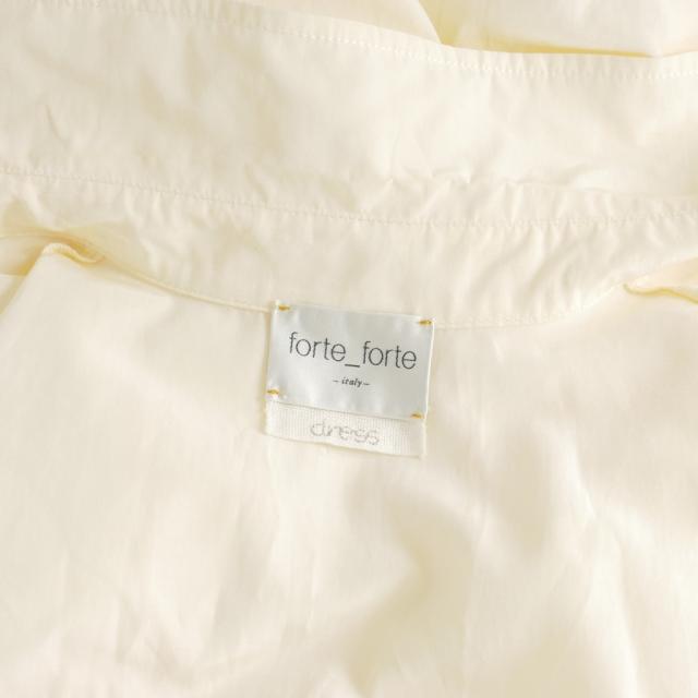 中古】フォルテフォルテ FORTE FORTE シャツワンピース シャツドレス