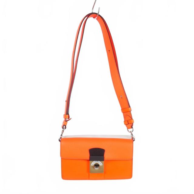 【中古】未使用品 メゾンマルジェラ Maison Margiela 22AW ニューロック スクエア ショルダーバッグ オレンジ