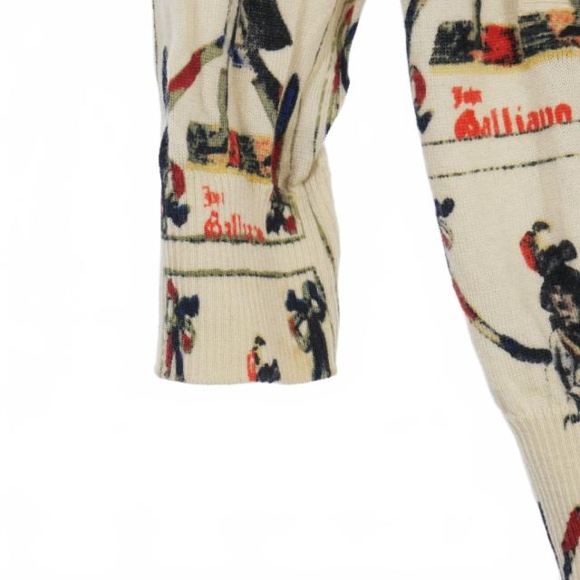 中古】ジョンガリアーノ JOHN GALLIANO ナポレオン ニット パーカー