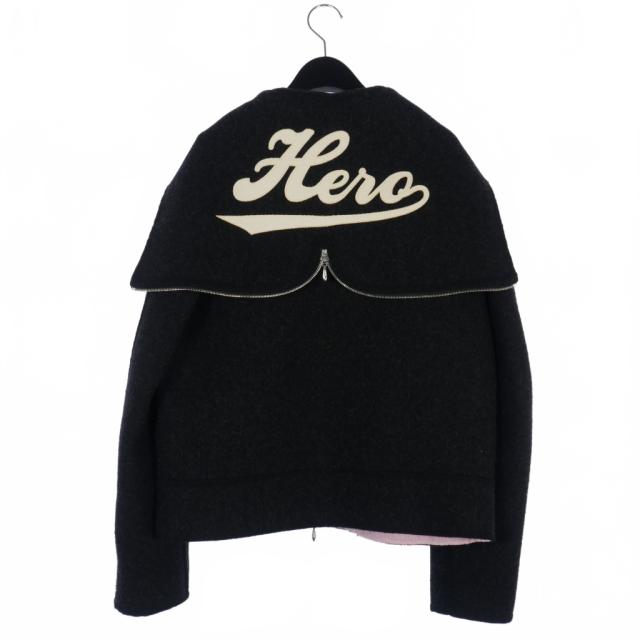 中古】エムエーエスユー MASU 24AW BAT COLLAR ZIP-UP JACKET バット