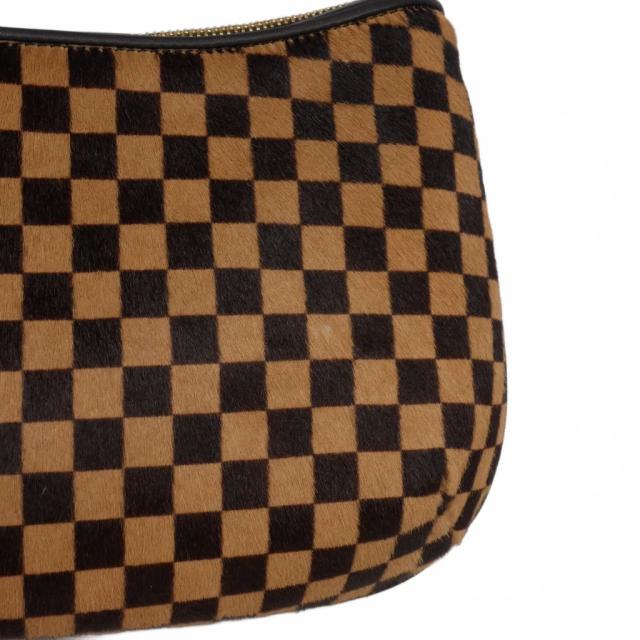 中古】ルイヴィトン 2002s ダミエ ソバージュ ハンドバッグ ヘアカーフ