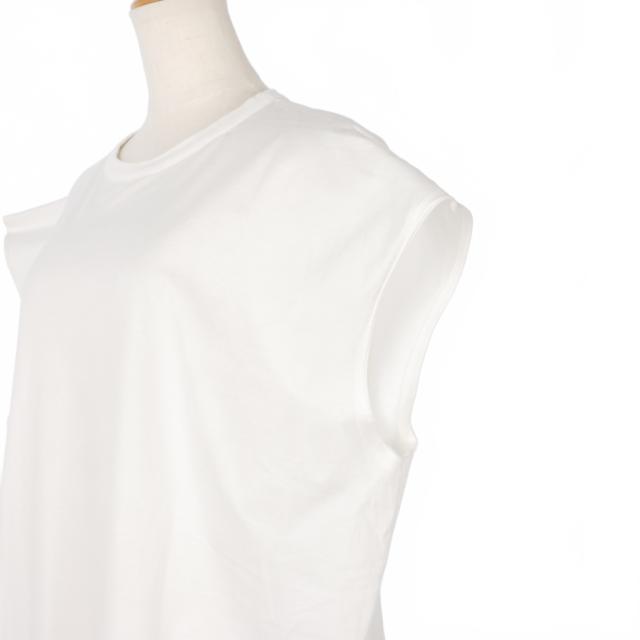 【中古】メゾンマルジェラ Maison Margiela 19SS フレンチスリーブ Tシャツ カットソー S ホワイト 白 S51GC0431_2