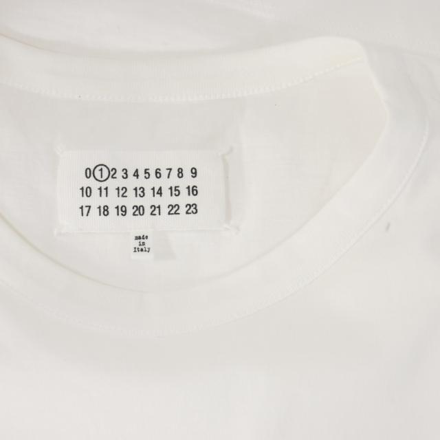 【中古】メゾンマルジェラ Maison Margiela 19SS フレンチスリーブ Tシャツ カットソー S ホワイト 白 S51GC0431_5