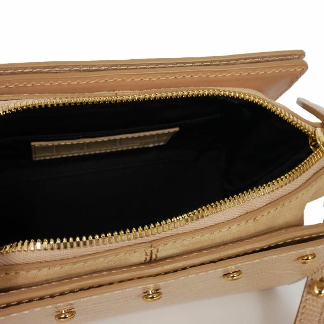 【中古】アレキサンダーワン パイソンペリカン ショルダーバッグ レザー スタッズ ベージュ レディース 中古】アレキサンダーワン パイソンペリカン ショルダーバッグ レザー