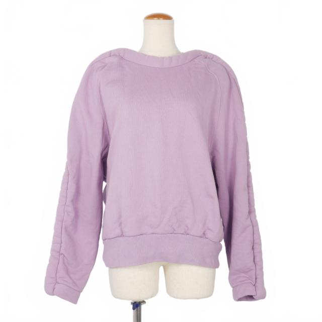 【中古】ドリスヴァンノッテン DRIES VAN NOTEN HAYAL スウェット トレーナー 長袖 XS 紫 パープル レディース