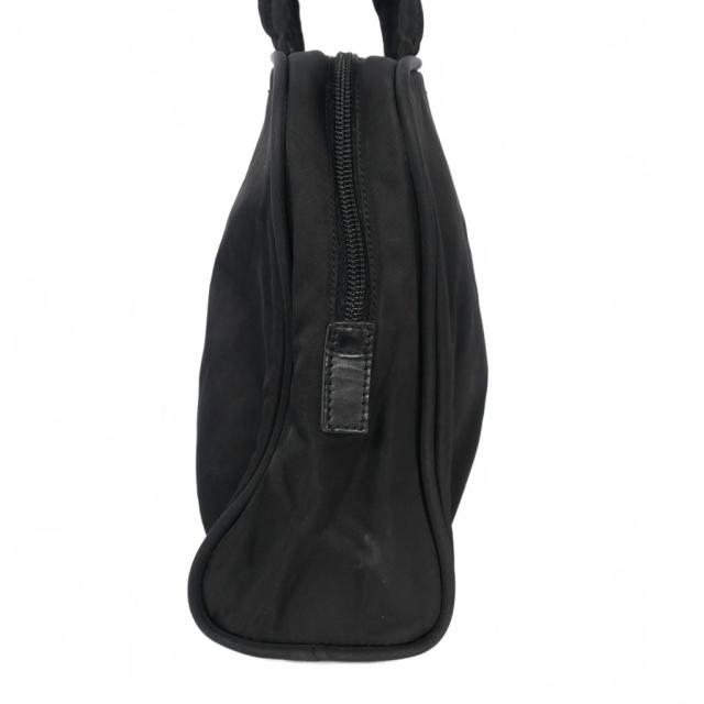 【中古】プラダ PRADA 三角プレート テスート ハンドバッグ スクエア ブラック 黒 レディース_3
