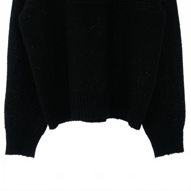 【中古】未使用品 エヌティーエヌ NTN 25AW BETA CREW NECK SWEATER ベータ セーター ニット 2 ブラック メンズ_2