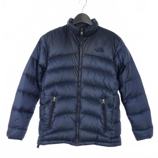 【中古】ザノースフェイス THE NORTH FACE ZEUS TRICLIMATE JACKET ナイロン ダウンジャケット S 紺 ネイビー NP64641