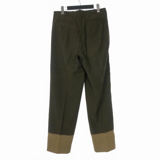 【中古】ヨウジヤマモトプールオム YOHJI YAMAMOTO POUR HOMME 96AW 脱色期 抜染 ワイドパンツ スラックス M_1