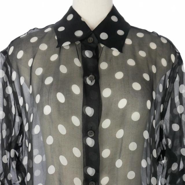 中古】ドリスヴァンノッテン DRIES VAN NOTEN シアーブラウス シャツ