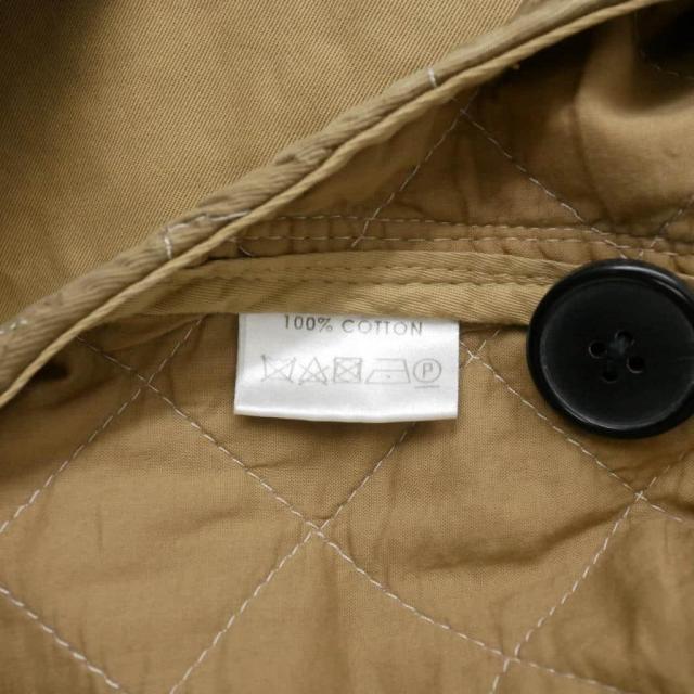 【中古】ドリスヴァンノッテン 15AW ドッキング キルティング ノースリーブトレンチコート ロングジレ ベスト L_8