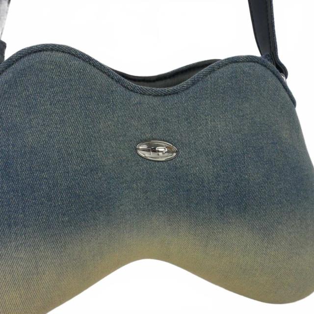 【中古】ディーゼル DIESEL 25SS Double-D shoulder bag デニム ショルダーバッグ インディゴ X10327 P5499_3