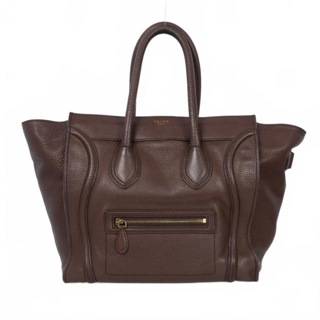 中古】セリーヌ CELINE ラゲージ ミニショッパー ハンドバッグ