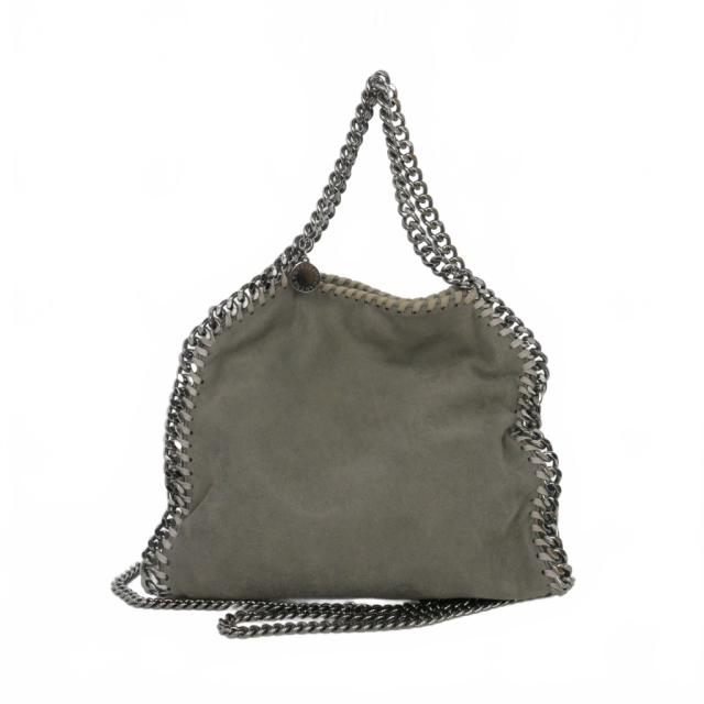 【中古】ステラマッカートニー STELLA McCARTNEY ファラベラ チェーン ショルダーバッグ トートバッグ グレー 371223