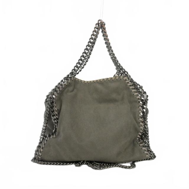 【中古】ステラマッカートニー STELLA McCARTNEY ファラベラ チェーン ショルダーバッグ トートバッグ グレー 371223_1