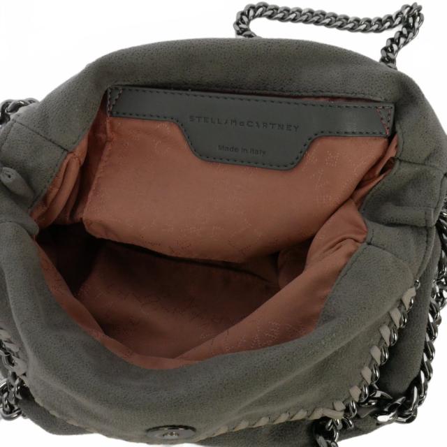 【中古】ステラマッカートニー STELLA McCARTNEY ファラベラ チェーン ショルダーバッグ トートバッグ グレー 371223_4