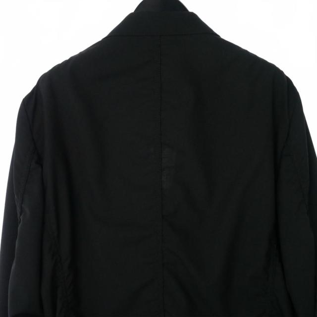 【中古】コムデギャルソンオム COMME des GARCONS HOMME シャーリング テーラードジャケット ブレザー ウール 無地 M_4
