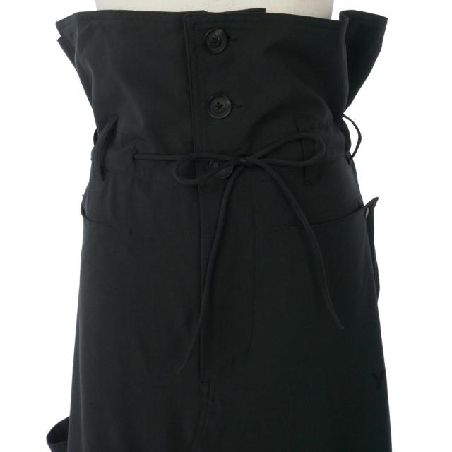 【中古】ワイスリー Y-3 ヨウジヤマモト W VENT SKIRT ヴェントスカート ロングスカート ハイウエスト フレア 2XS_1