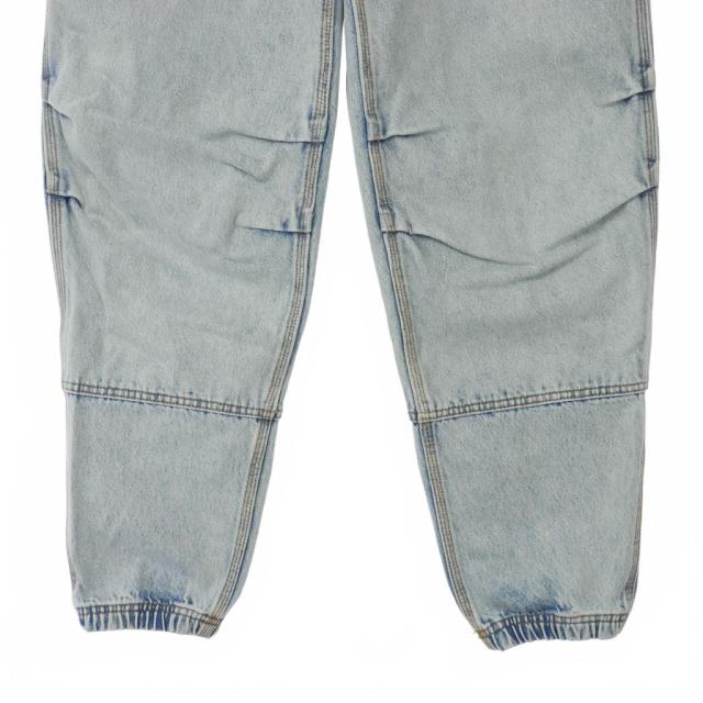 【中古】アレキサンダーワン ALEXANDER WANG 22SS ダブルフロント カーペンタージーンズ デニムワイド カーゴパンツ_2