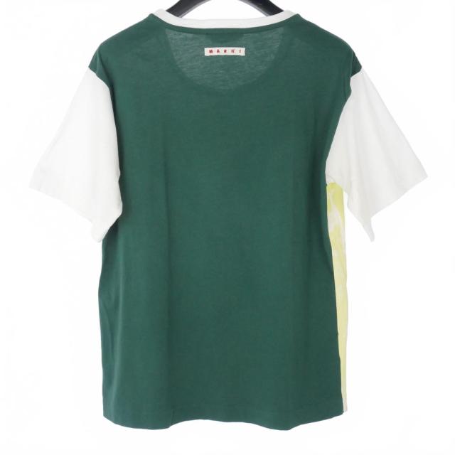 【中古】マルニ MARNI 21SS Tシャツ カットソー 半袖 プリント コットン 38 マルチカラー THJEL32EPV USCR60_4