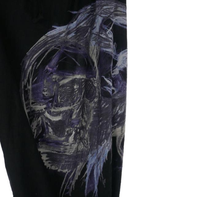 【中古】ヨウジヤマモト ブラックスキャンダル 19AW 朝倉優佳 ガラスの時代 バルーン ワイドパンツ スラックス 3 黒_2
