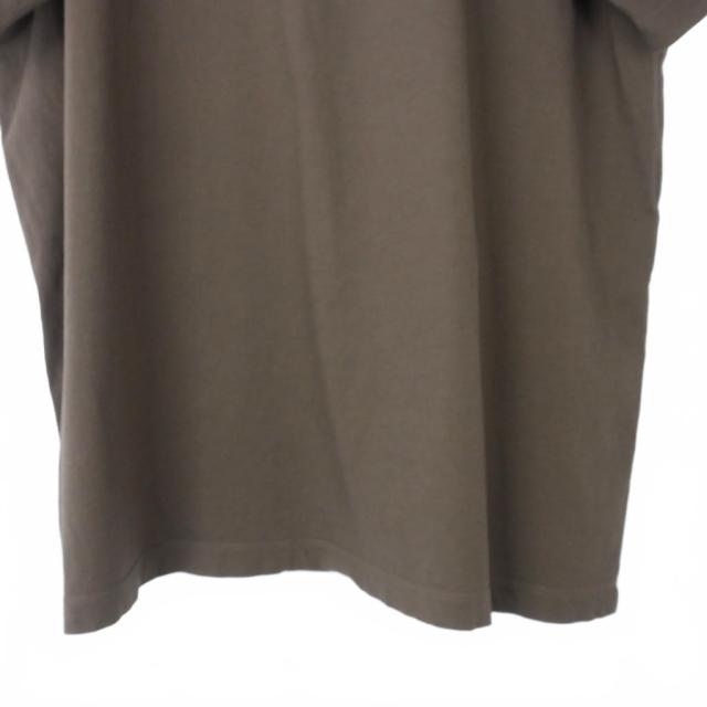 【中古】エムエムシックス メゾンマルジェラ MM6 24SS キャット カレンダーロゴ プリント Tシャツ 半袖 M 茶_6