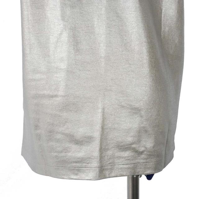 【中古】メゾンマルジェラ Maison Margiela 14AW メタリック モナリザ プリント Tシャツ カットソー 半袖 XS シルバー_6