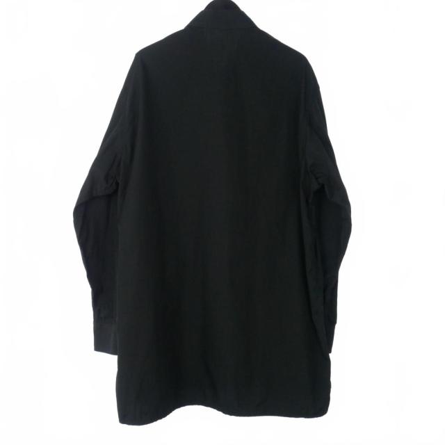【中古】ヨウジヤマモトノアール YOHJI YAMAMOTO NOIR B Yohji Yamamoto18SS 南無阿弥陀仏シャツ 長袖 3 黒 NR-B72-010_4