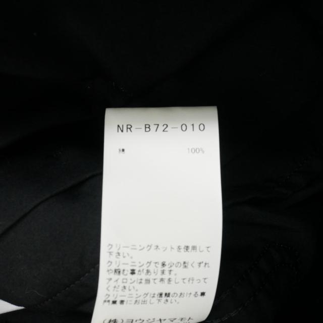 【中古】ヨウジヤマモトノアール YOHJI YAMAMOTO NOIR B Yohji Yamamoto18SS 南無阿弥陀仏シャツ 長袖 3 黒 NR-B72-010_8