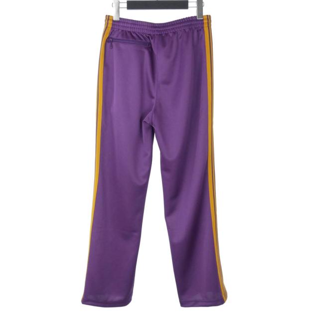 【中古】未使用品 ニードルス ニードルズ Needles 25SS トラックパンツ サイドライン パピヨン刺? XS 紫_3