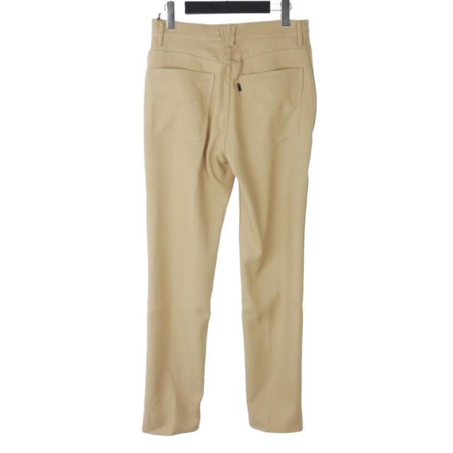 【中古】未使用品 ニードルス ニードルズ Needles Slim Jean Poly Twill スリムジーンズ ツイル パンツ XS ベージュ_3