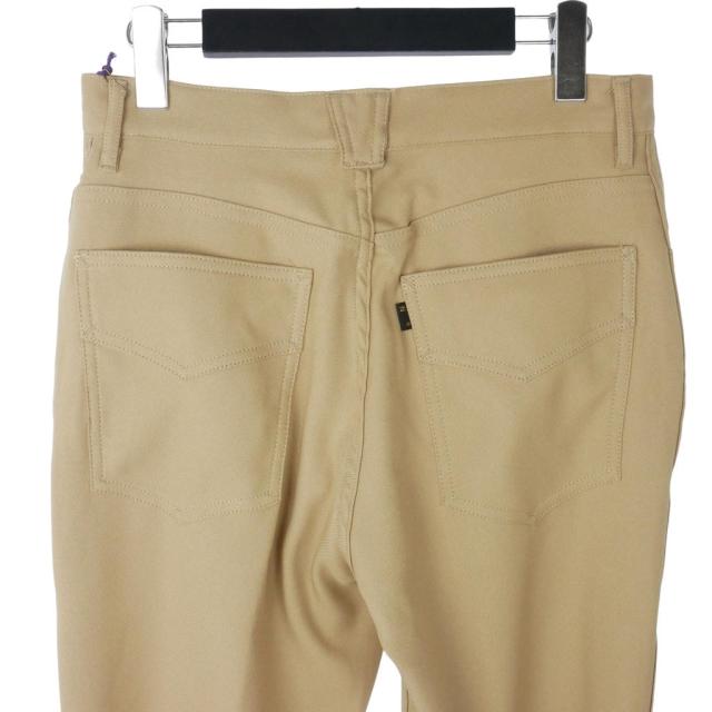 【中古】未使用品 ニードルス ニードルズ Needles Slim Jean Poly Twill スリムジーンズ ツイル パンツ XS ベージュ_4