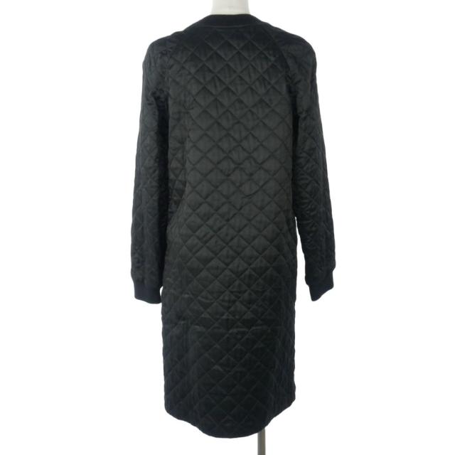 【中古】ドリスヴァンノッテン DRIES VAN NOTEN キルティング ワンピース 長袖 ひざ丈 無地 36 黒 ブラック_4