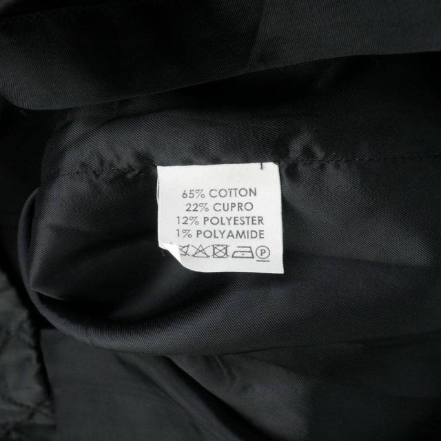 【中古】ドリスヴァンノッテン DRIES VAN NOTEN キルティング ワンピース 長袖 ひざ丈 無地 36 黒 ブラック_8