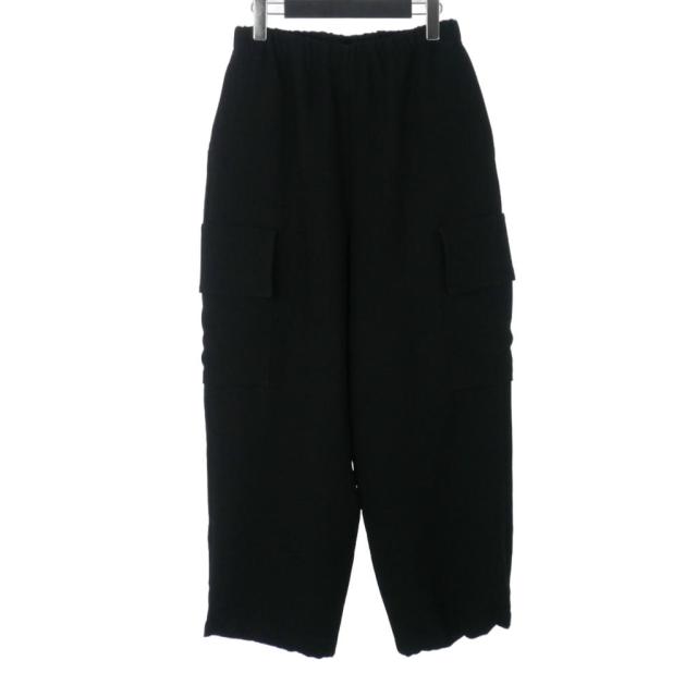 【中古】ミスターハリウッド N.HOOLYWOOD 23AW CARGO PANTS カーゴパンツ スラックス 36 ブラック 黒