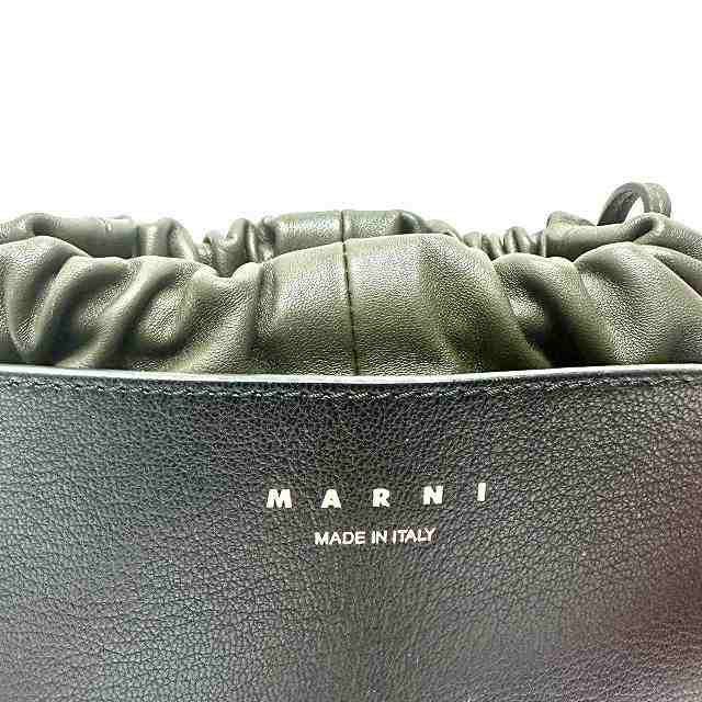 【中古】未使用品 マルニ MARNI ショルダーバッグ ガセット スモール GUSSET SBMP0030Q1 P2739 Z2G48 メンズ レディース