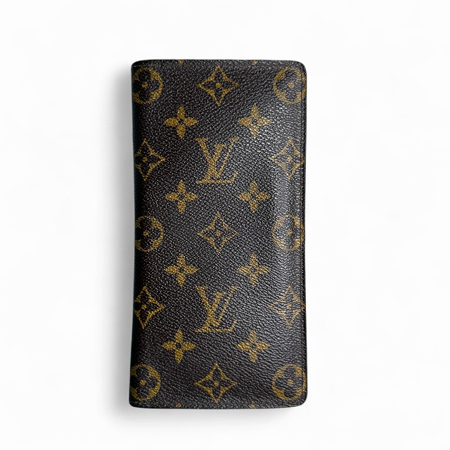 ヴィトン 長財布 タイガ シルバー金具 ポルトフォイユ ブラザ NM A628