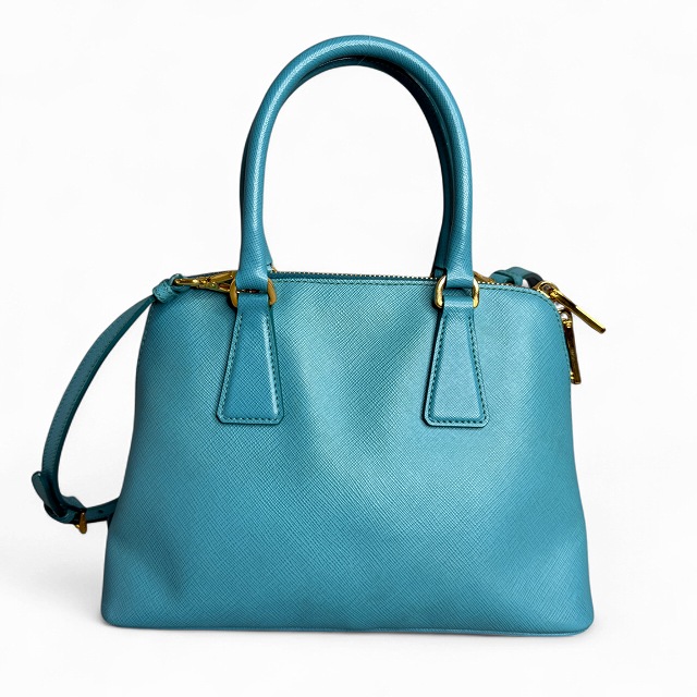 PRADA プラダ ショルダーバッグ ターコイズブルー 2way PRADA PRADA プラダ ショルダーバッグ ターコイズブルー 2way PRADA