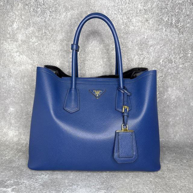 【中古】プラダ PRADA サフィアーノ キュイール トートバッグ B2756T レディース
